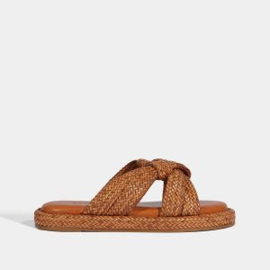 Schutz Shoes Kali Brown Sporty Sandal