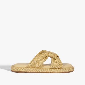 Schutz Shoes Kali Beige Sporty Sandal