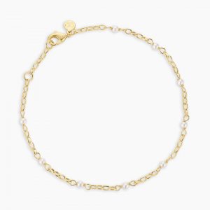 Gorjana Finley Pearl Anklet