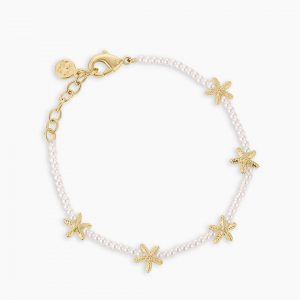 Gorjana Starfish Pearl Bracelet