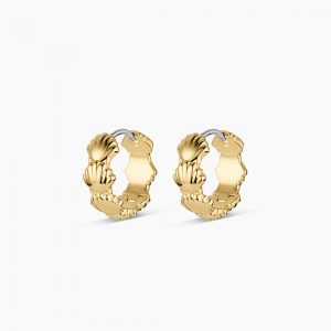 Gorjana Scallop Mini Huggies