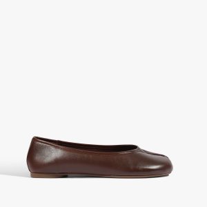 Schutz Shoes Yumi Leather Ballet Flat