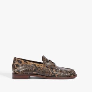 Schutz Shoes Tyche Leather Flat
