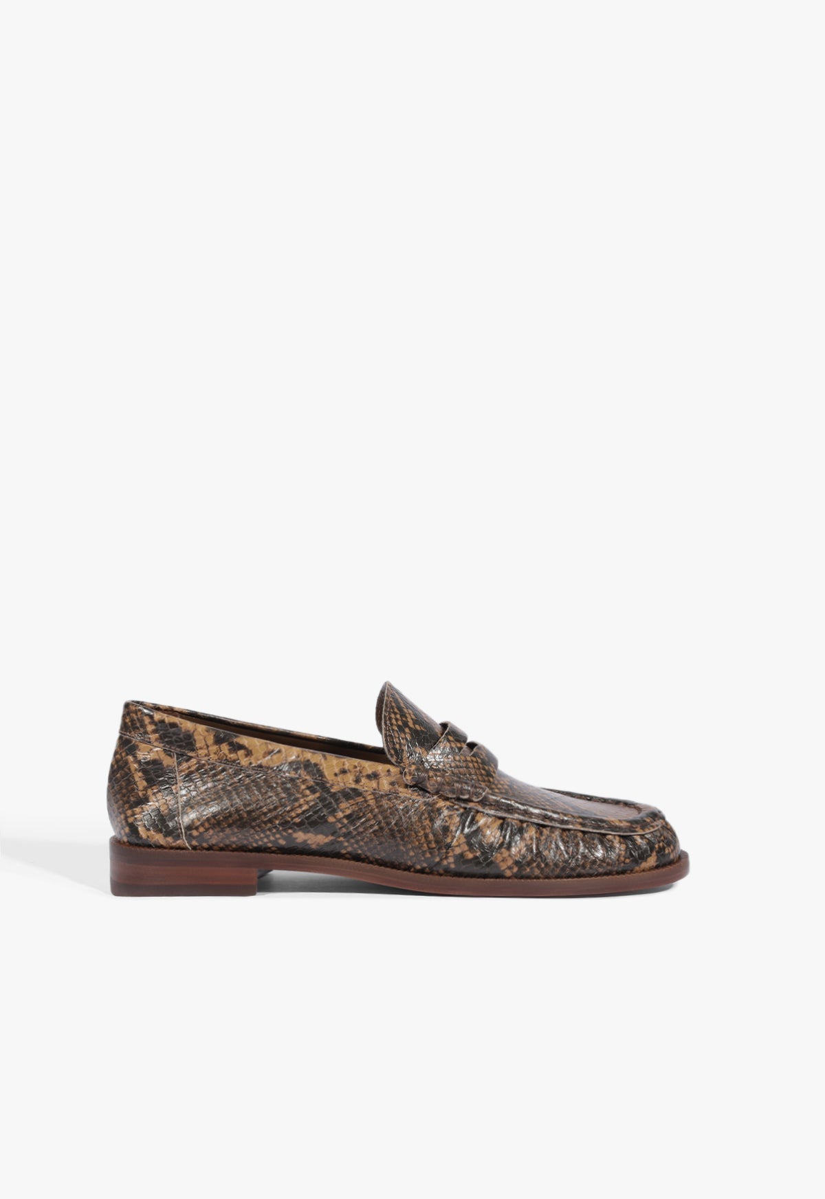 Schutz Shoes Tyche Leather Flat