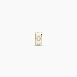 Gorjana 14K Gold Love Halo Charm