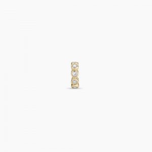 Gorjana 14K Classic Diamond Halo Charm