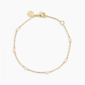 Gorjana Pink Amour Bracelet