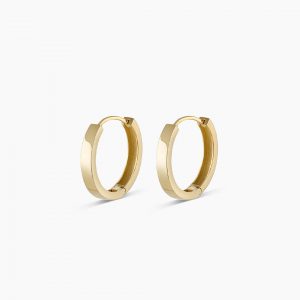 Gorjana 14K Gold Rose Hoops