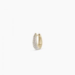 Gorjana 14K Diamond Banks Single Huggie