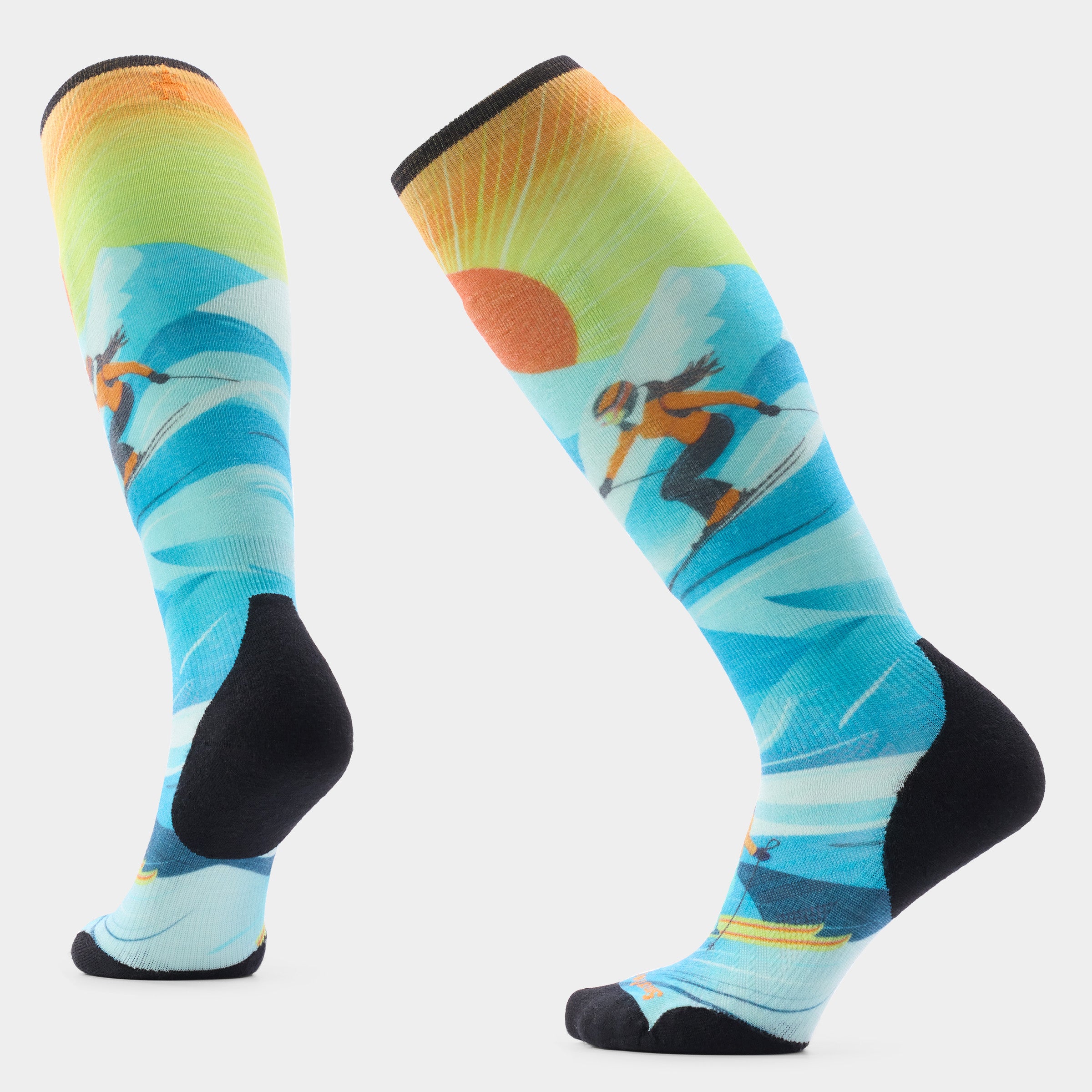 Smartwool Women's Ski Steep Days Print Over the Calf Socks