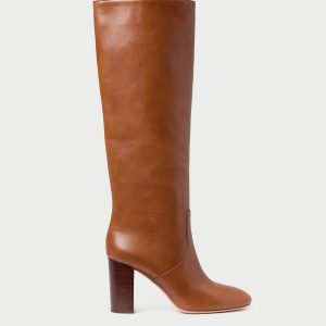 Loeffler Randall Goldy Safari Leather Tall Boot