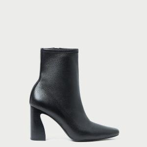 Loeffler Randall Chloe Black Leather Ankle Boot