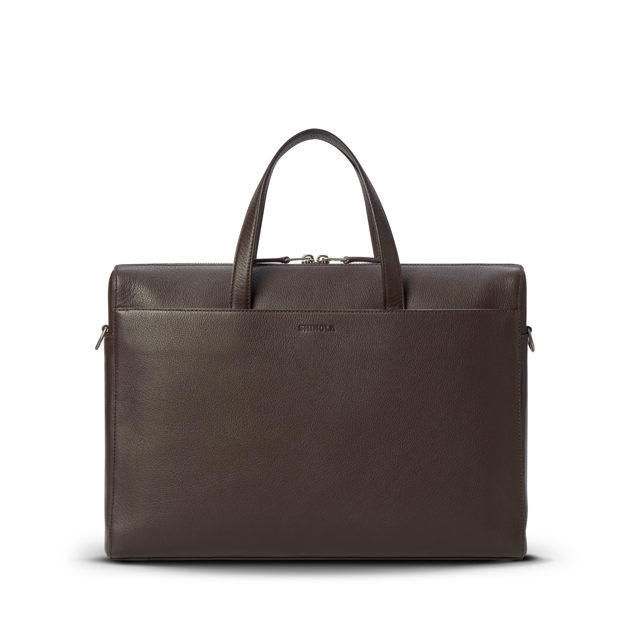 Shinola Canfield Briefcase - Espresso