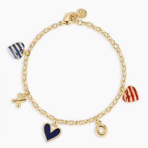 Gorjana Campbell Heart Charm Bracelet