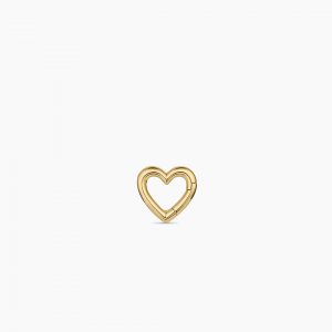 Gorjana Lou Heart Carabiner Charm