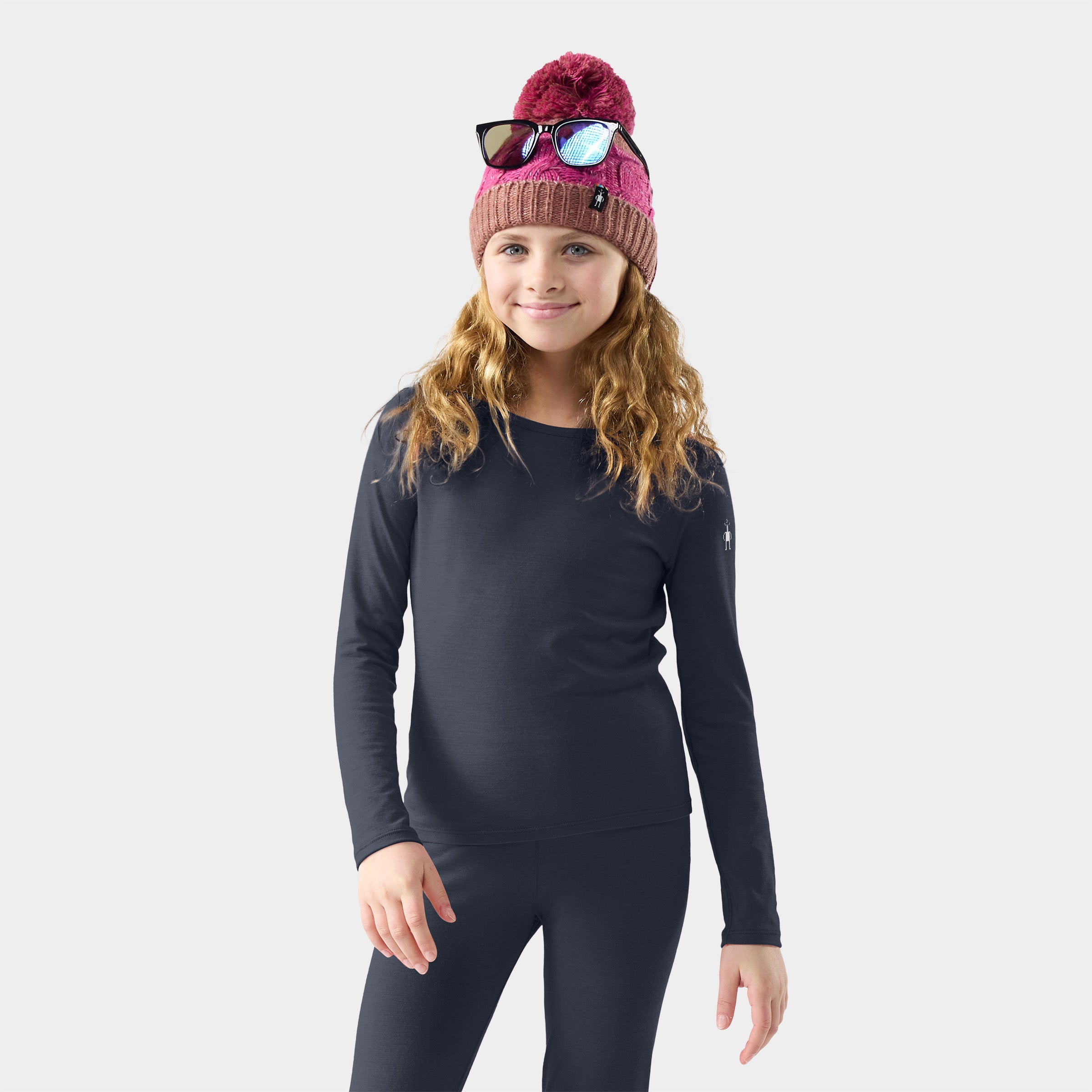 Smartwool Kids' Classic Merino Blend Base Layer Crew