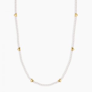 Gorjana Amour Pearl Necklace