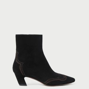 Loeffler Randall Harlan Black Suede Ankle Boot