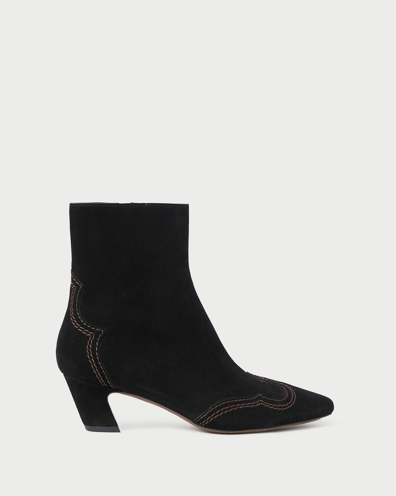 Loeffler Randall Harlan Black Suede Ankle Boot