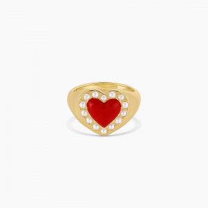 Gorjana Love Pearl Ring