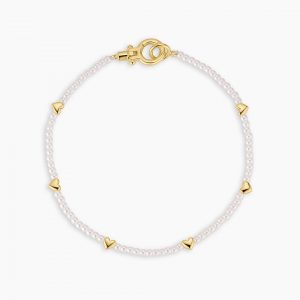 Gorjana Amour Pearl Bracelet