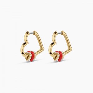 Gorjana Love Pearl Hoops