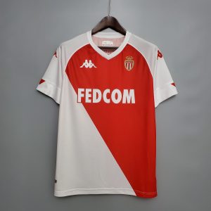 E Jerseys As Monaco Home Shirt 20/21