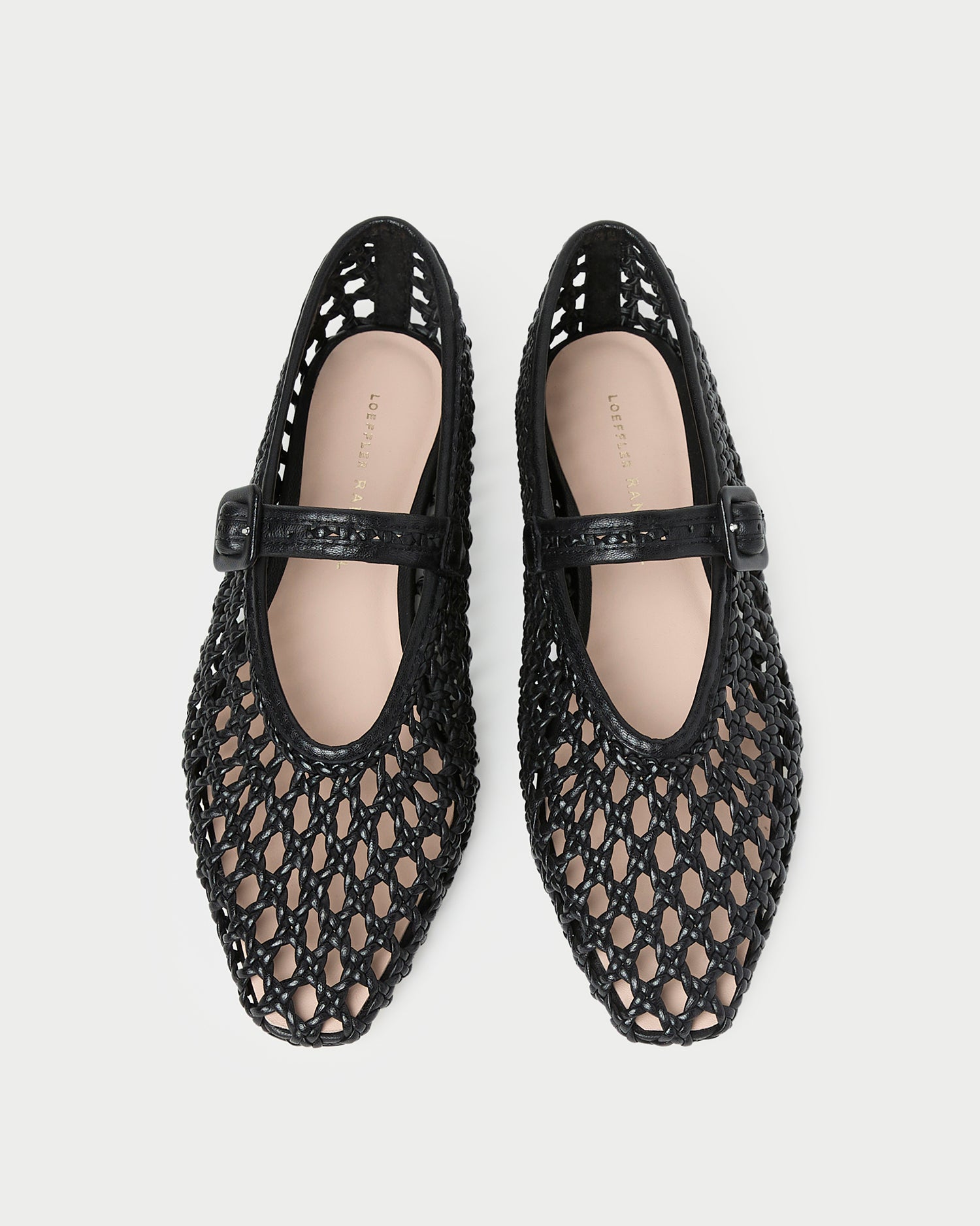 Loeffler Randall Junia Black Mary Jane Flat