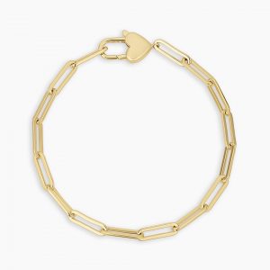 Gorjana Heart Padlock Bracelet