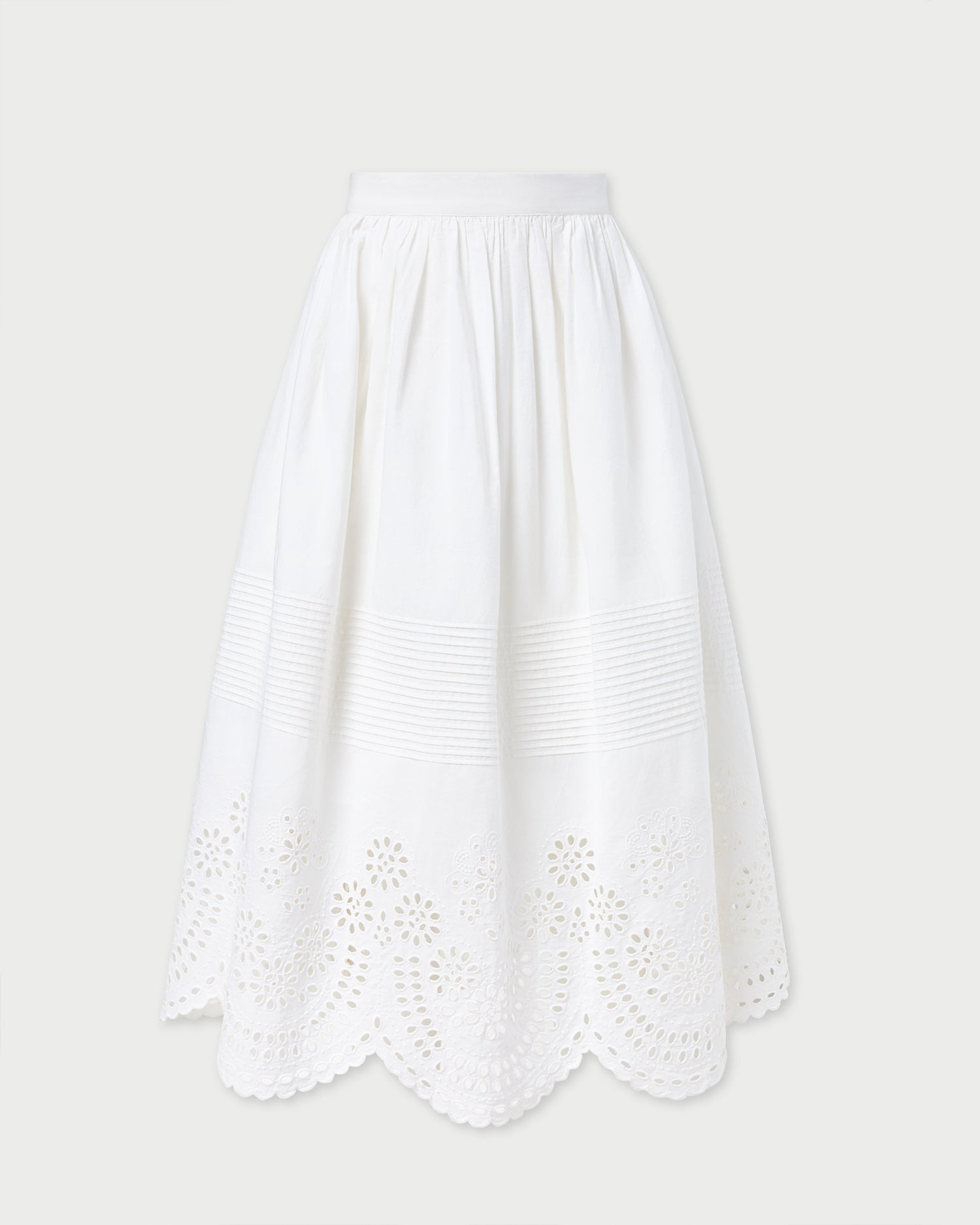 Loeffler Randall Tinsley Broderie Skirt