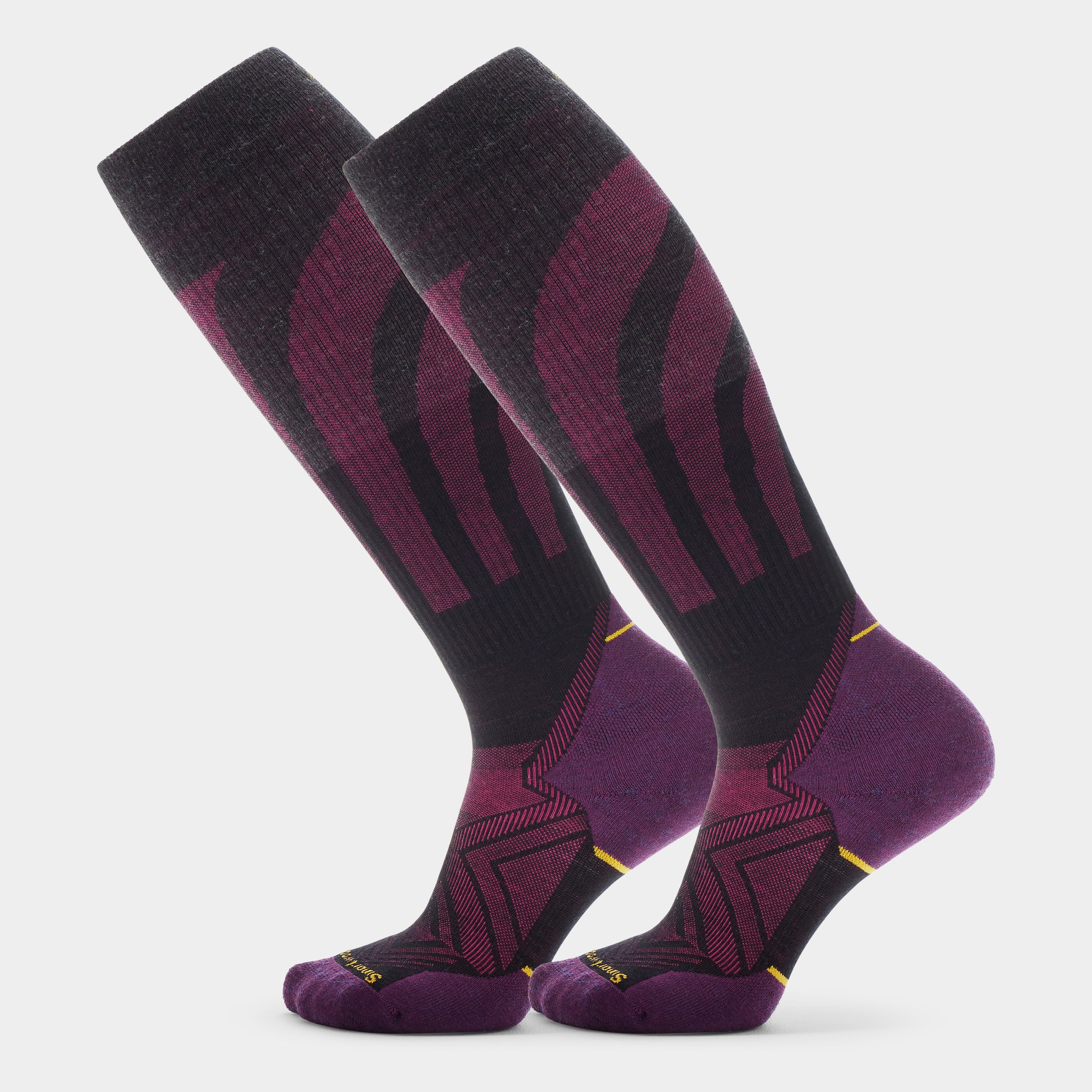 Smartwool Women's Run Compression Over The Calf Socks 2-Pack