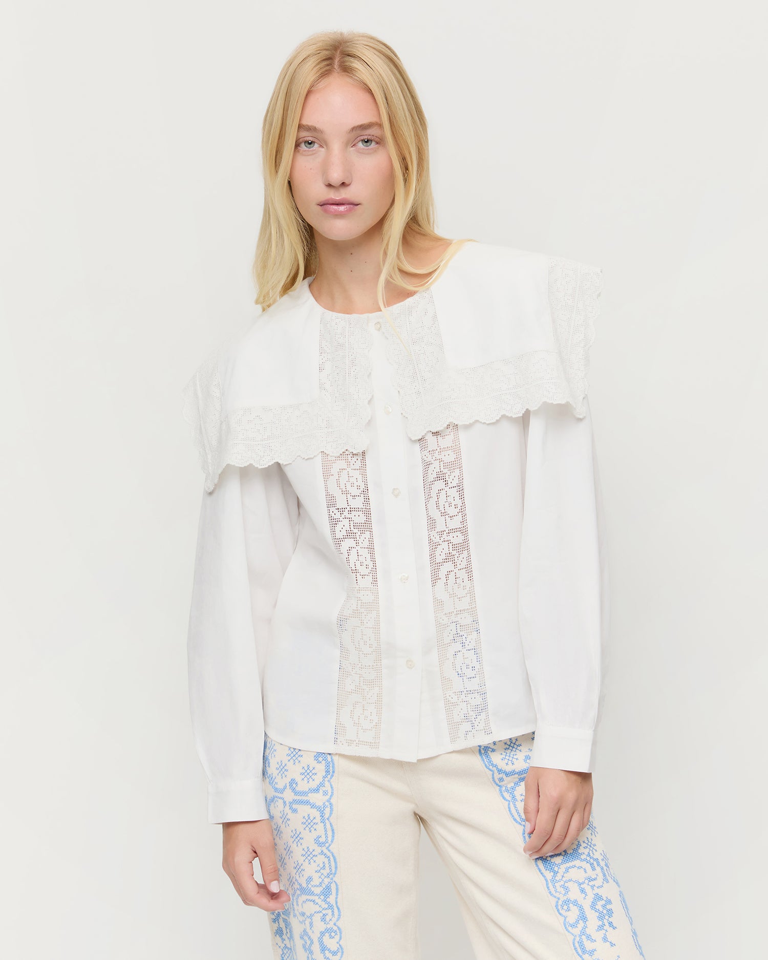 Loeffler Randall Gail Blouse