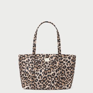 Loeffler Randall Mira Brown/Leopard Everyday Tote