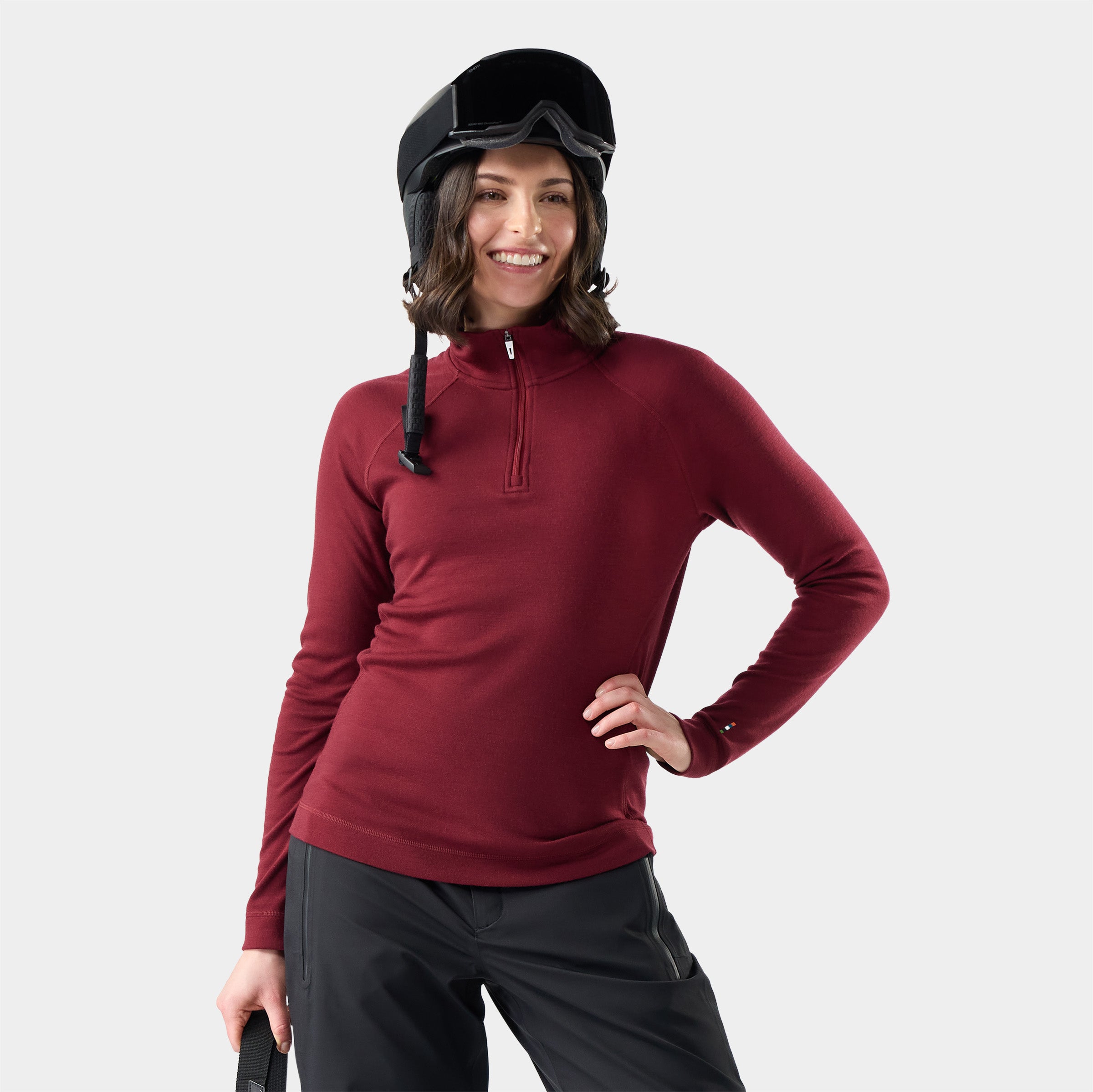 Smartwool Women's Classic Thermal Merino Base Layer 1/4 Zip
