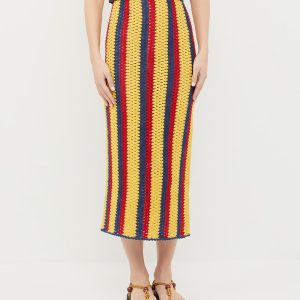 Loeffler Randall Lela Crochet Skirt