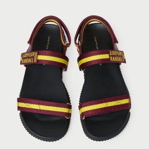 Loeffler Randall Arlo Maroon/Yellow Sport Sandal