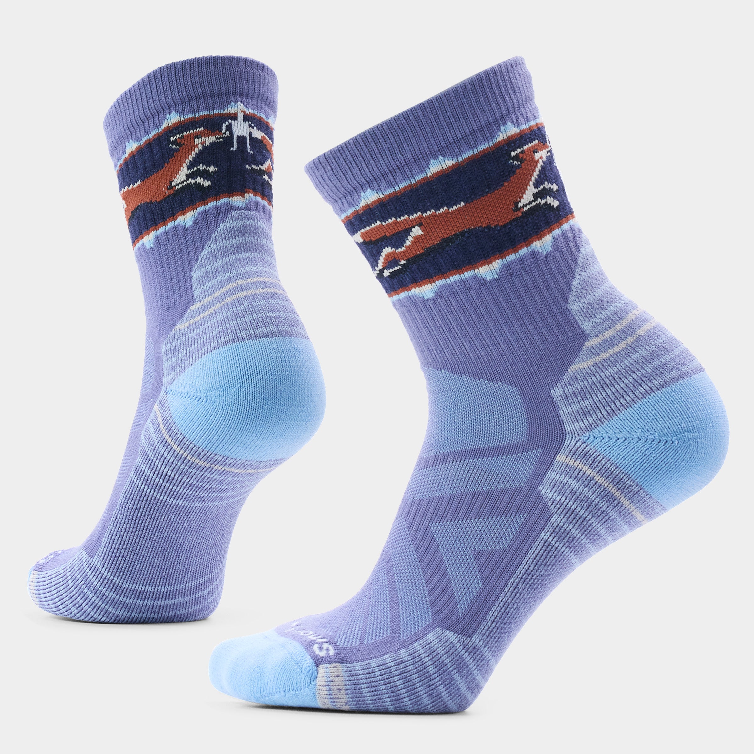 Smartwool Women's Hike Fox Meadow Mid Crew Socks