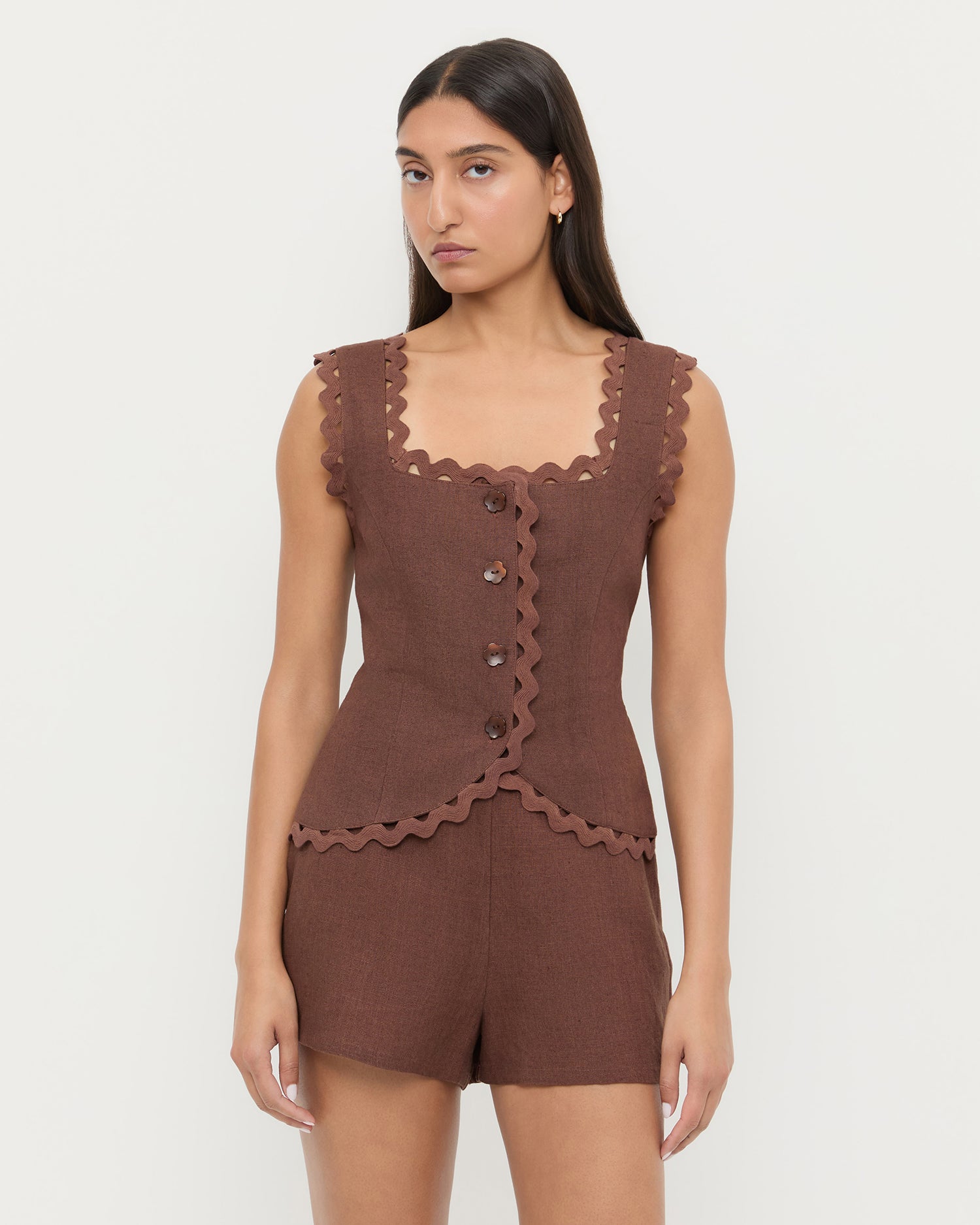 Loeffler Randall Teagan Top