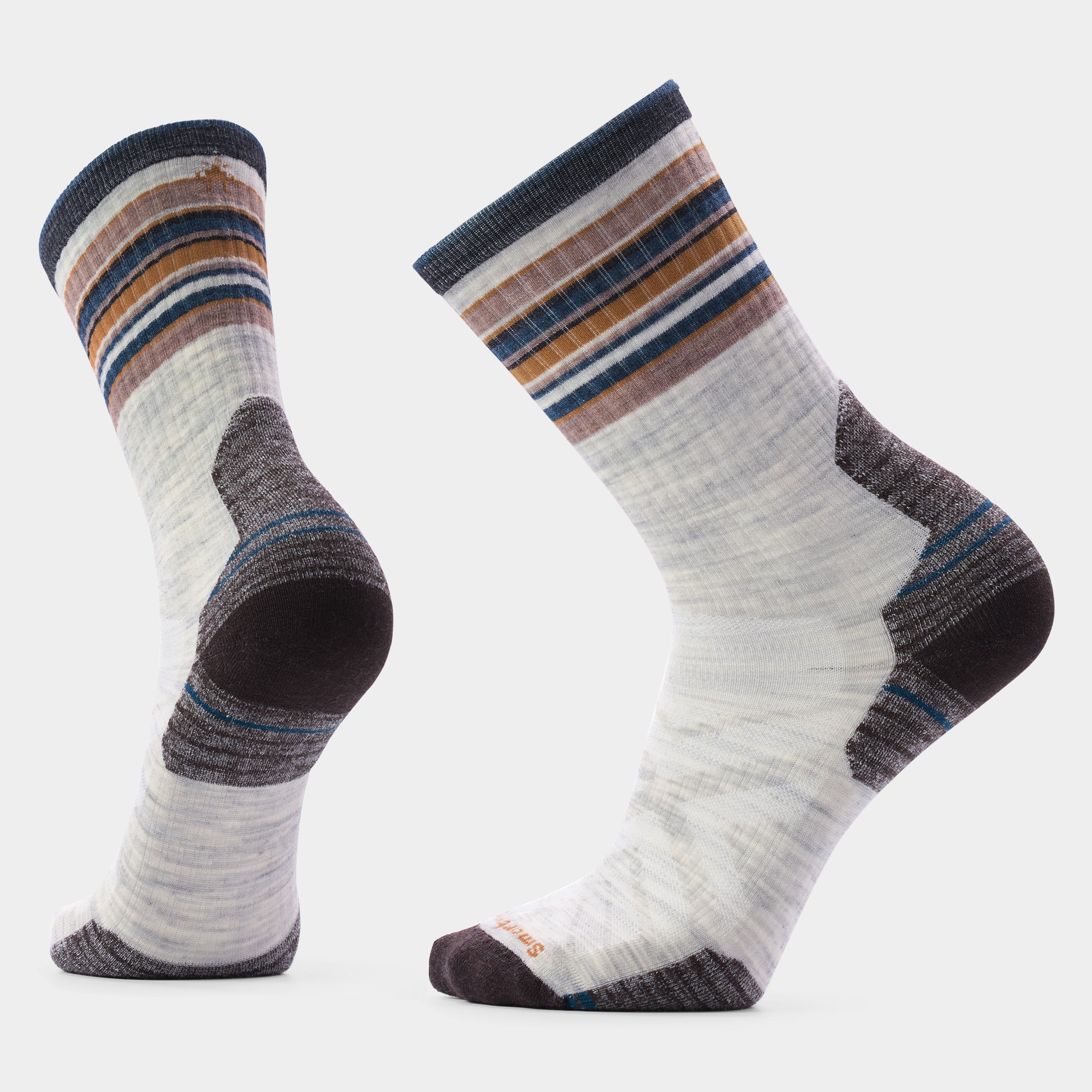 Smartwool Hike Striped Crew Socks