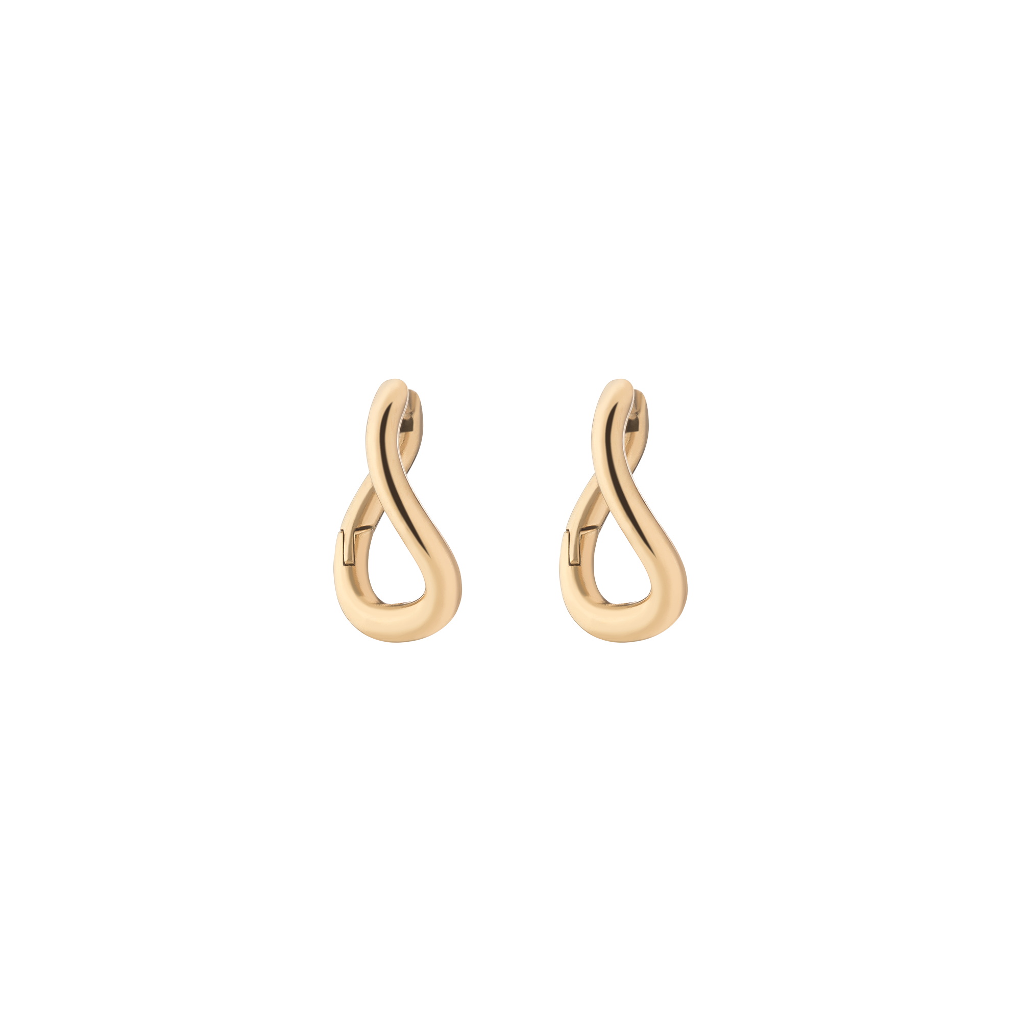 Auratenewyork Unbreakable Curve Hoop Earrings