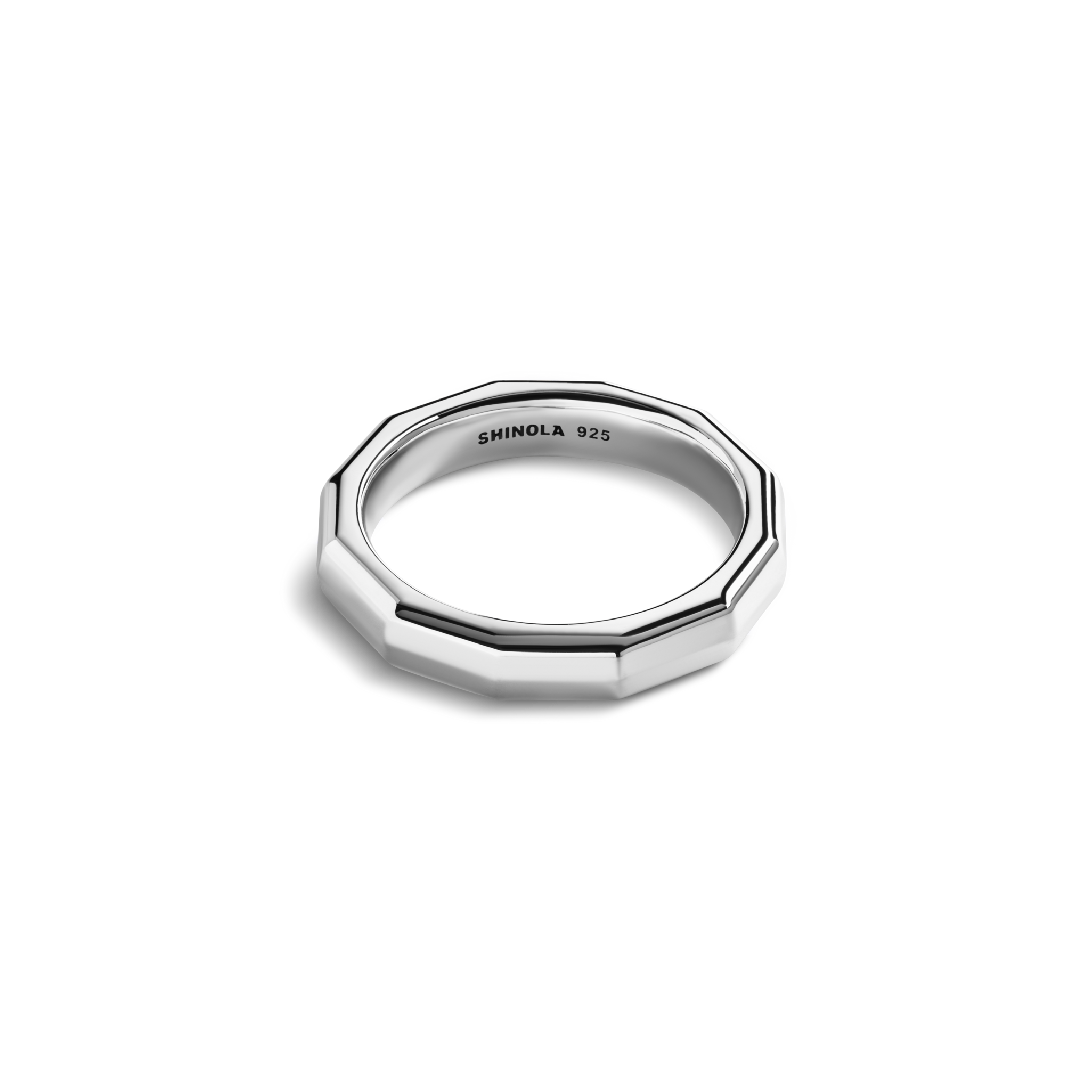 Shinola 5mm Geometric Band