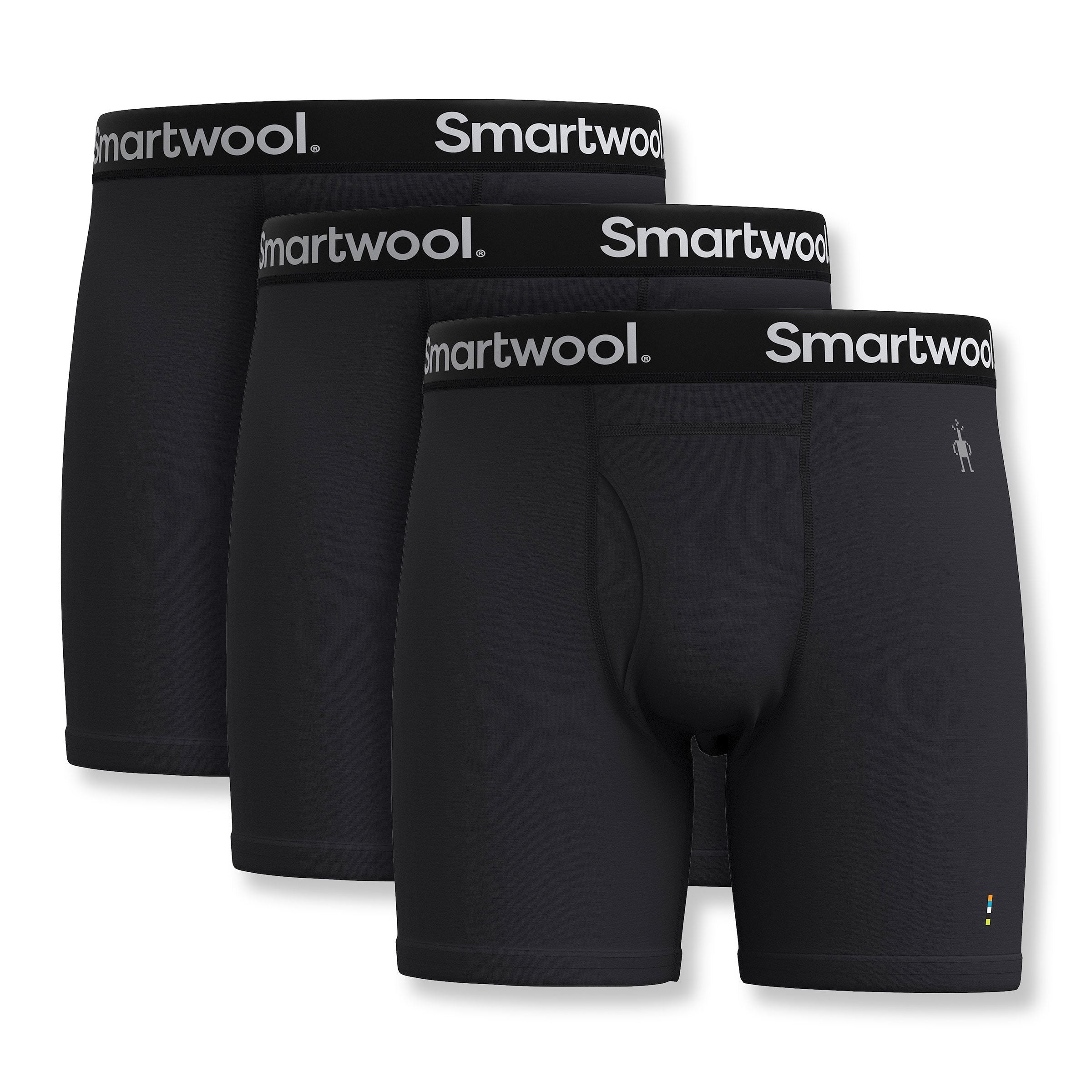 Smartwool Men's Merino Boxer Brief 3-Pack