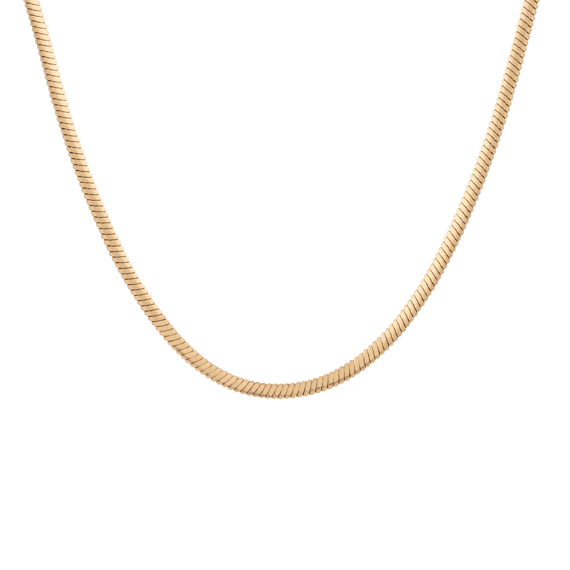 Auratenewyork Unbreakable Herringbone Necklace