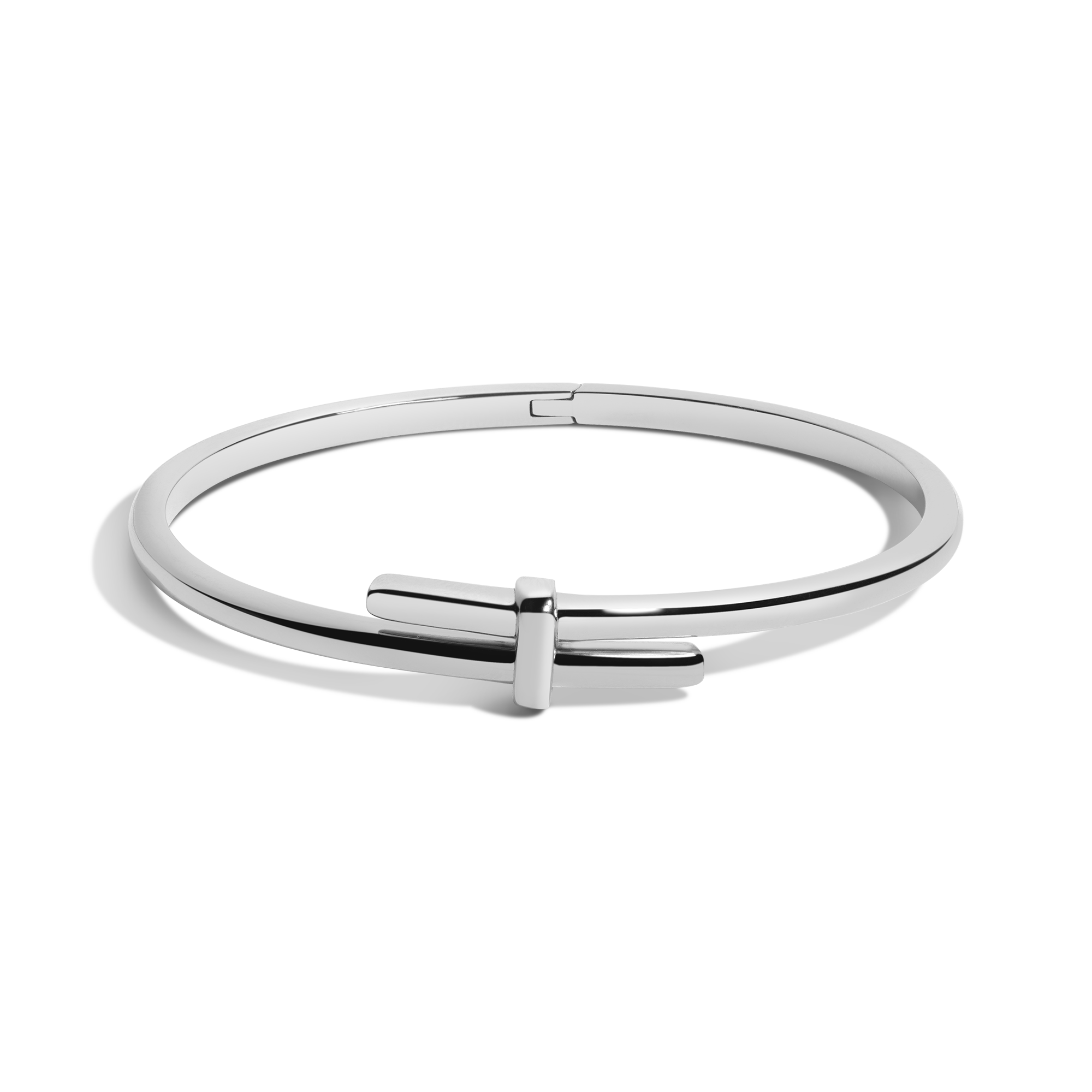 Auratenewyork Crossover Hinged Bracelet