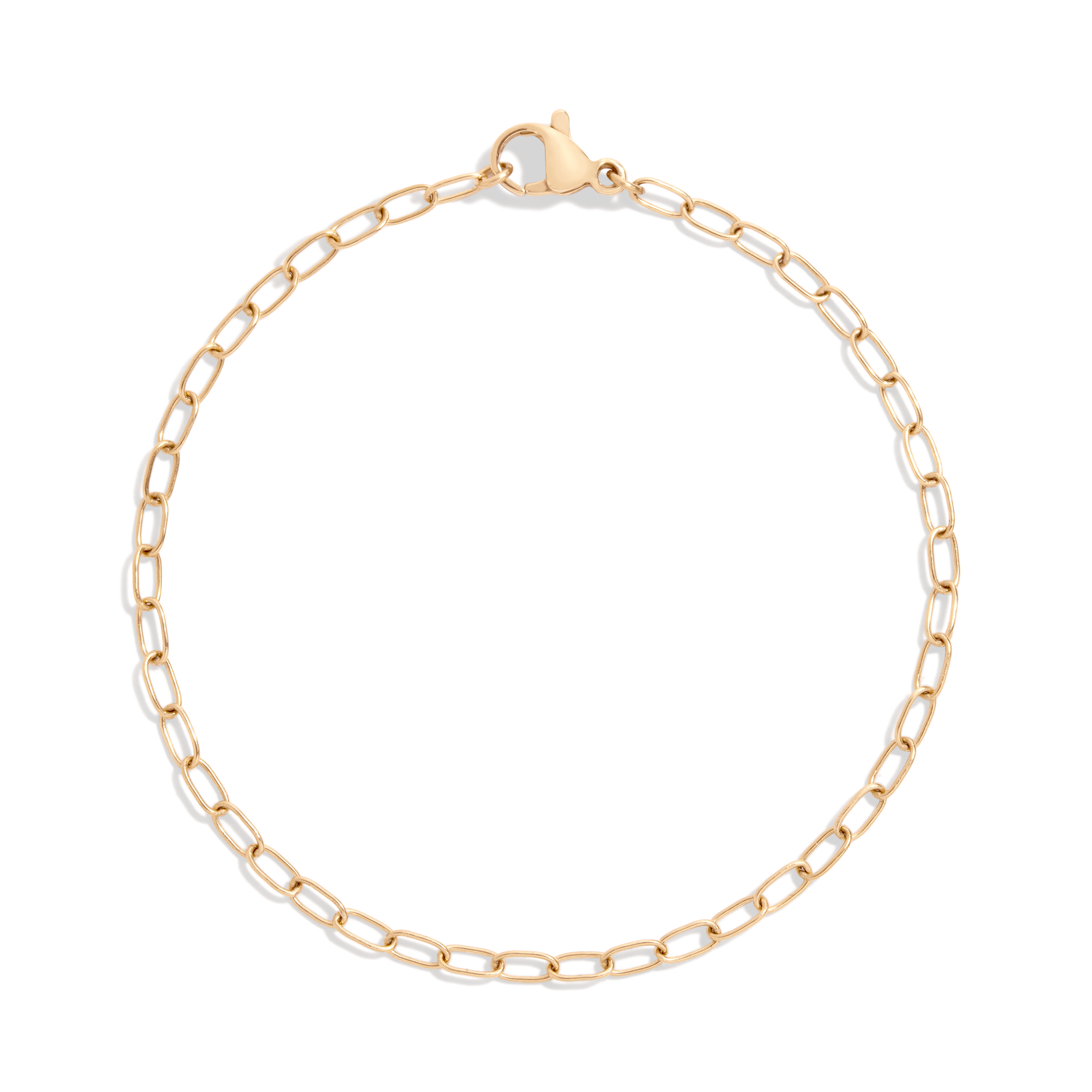 Auratenewyork Unbreakable Mini Paperclip Chain Bracelet