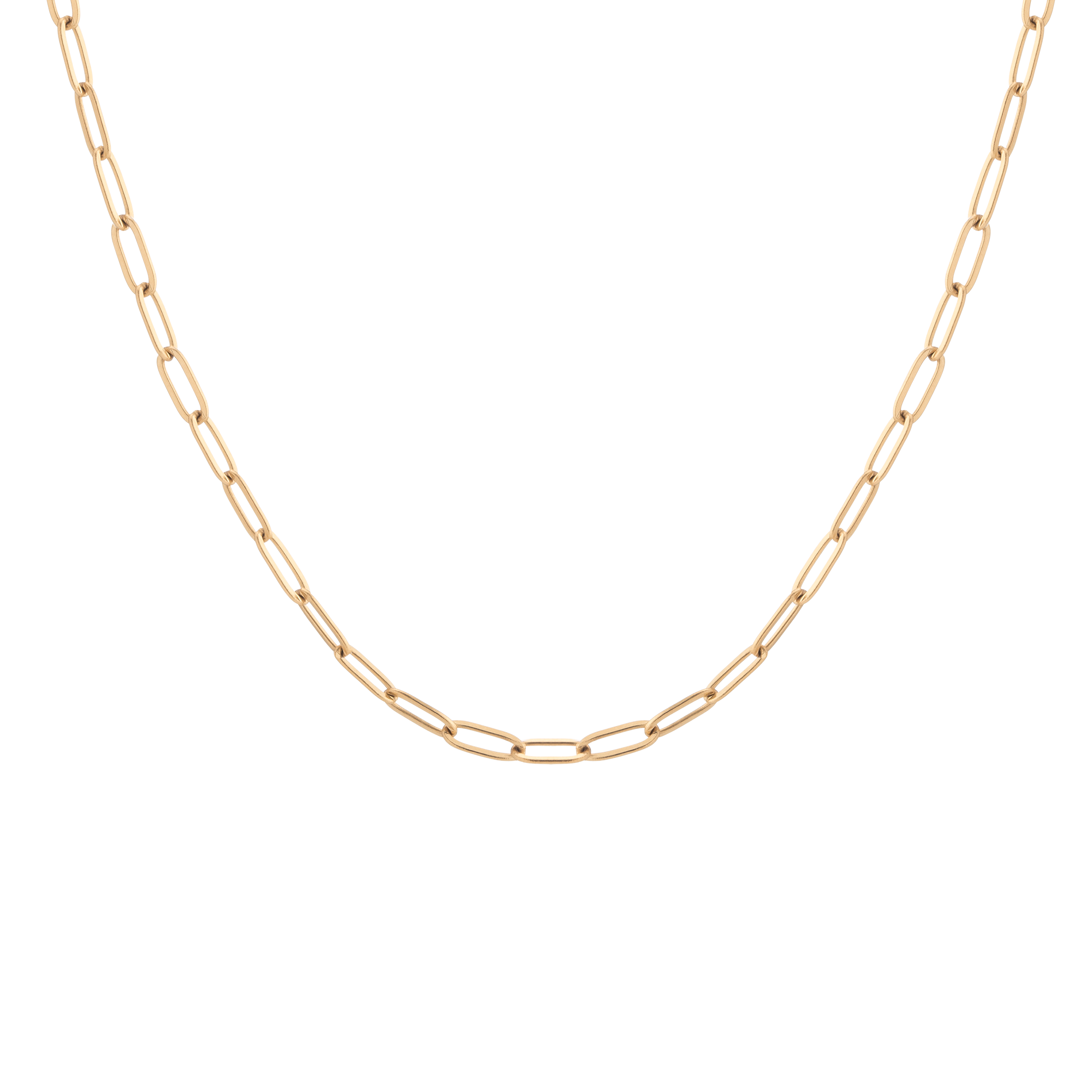 Auratenewyork Unbreakable Paperclip Chain Necklace