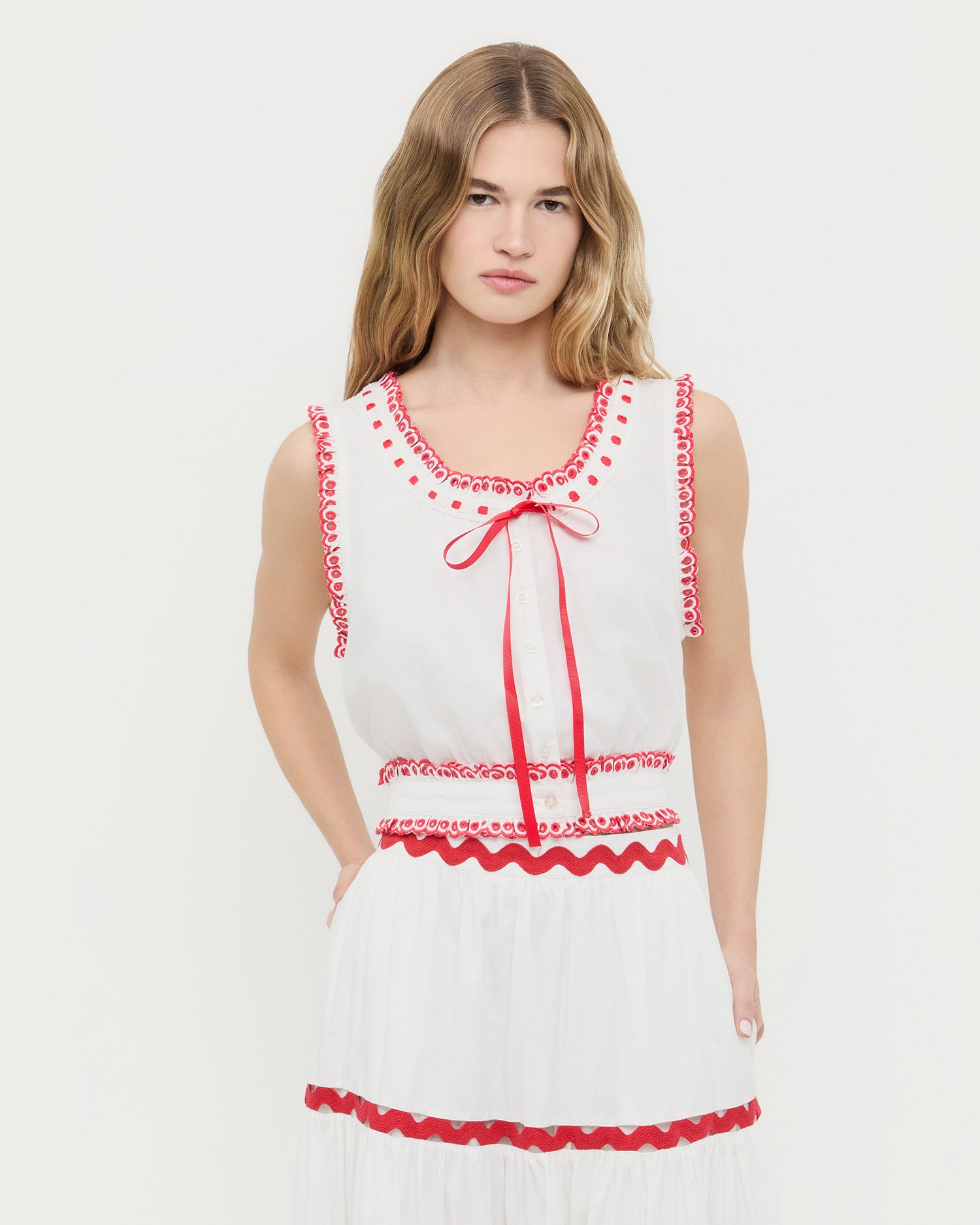 Loeffler Randall Veda Top