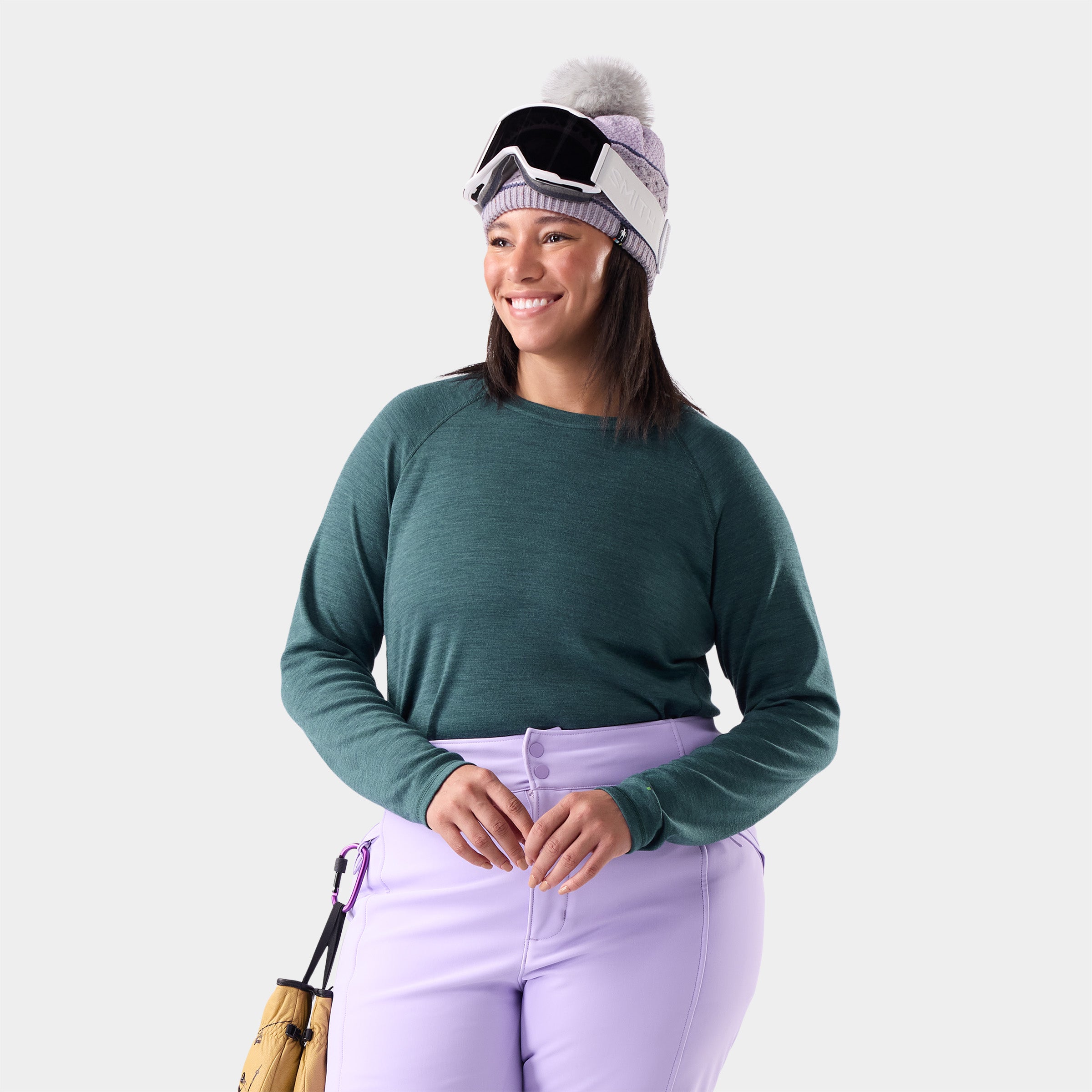 Smartwool Women's Classic Thermal Merino Base Layer Crew Plus