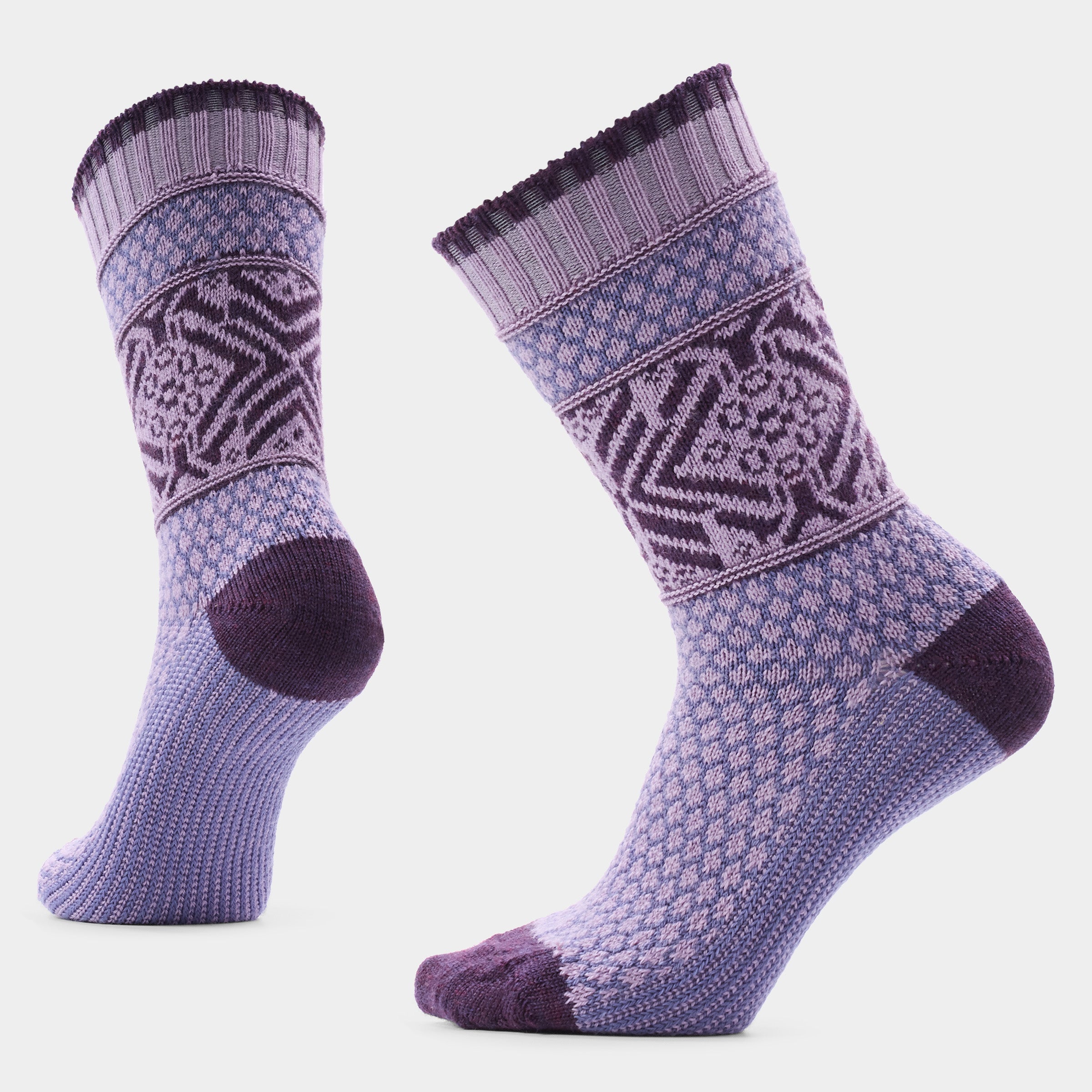 Smartwool Women's Everyday Cozy Popcorn Snowflake Crew Socks