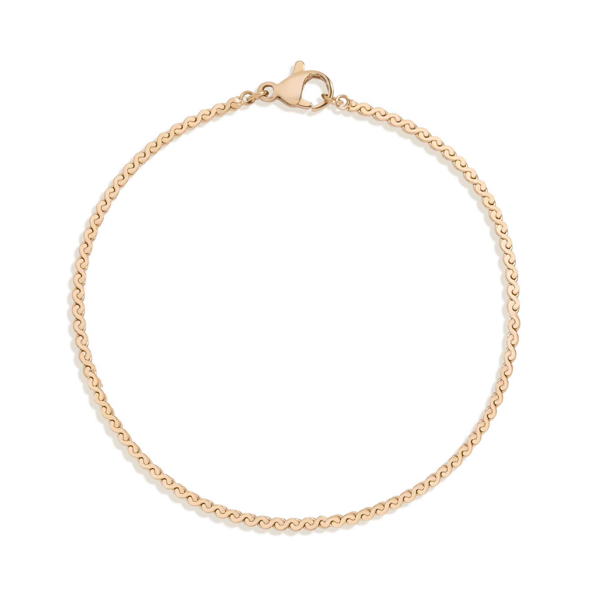 Auratenewyork Wave Chain Bracelet